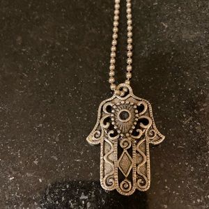 Hamsa necklace